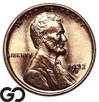 1932-D Lincoln Wheat Cent, Gem BU Lustrous Blazer!