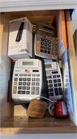 Calculators etc