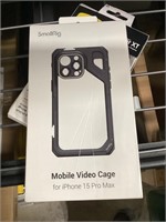 SmallRig Mobile Video Cage for iPhone 15 Pro Max