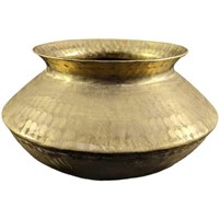 Vintage Brass Bowl Pot