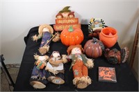 Holiday Lot of Misc Fall Decorative Items