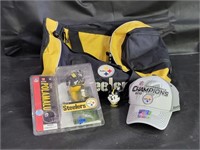 Steelers Duffle Bag, Hat & More