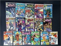 15 The New Mutants Comic Books