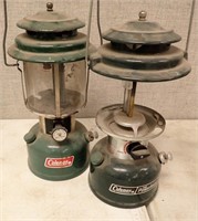 (2) COLEMAN CAMPING LANTERNS