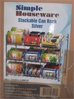 SIMPLE HOUSEWARE STACKABLE CAN RACK