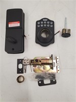 TRADITIONAL ELECTRONIC KEYPAD DEADBOLT MATTE