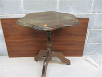 Wooden 3 Legged Side Table