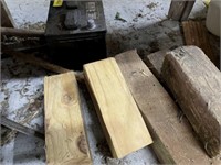 Wood blocks & pulley