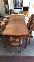 Ashley Dining Room Table W/Leaf