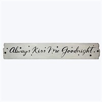 Young's Inc. Always Kiss Me - Romantic Wall Art