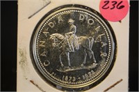 1973 Uncirculated Canada Silver Dollar