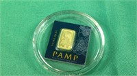 Pamp 1g Gold bar