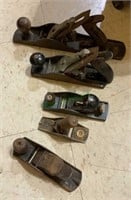 Lot of five wood planes - various sizes(1417)