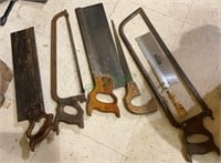 Lot of six handsaws - different types(1417)