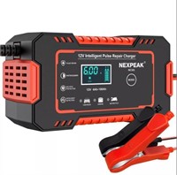Car Battery Charger, 12V 6A Smart Battery Trickle