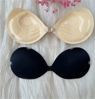 [Size : A] New Women's Invisible Cup Gathering Bra