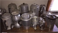 Galvanized Tea Kettles and Pots