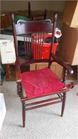 Vintage chair seat needs recovering