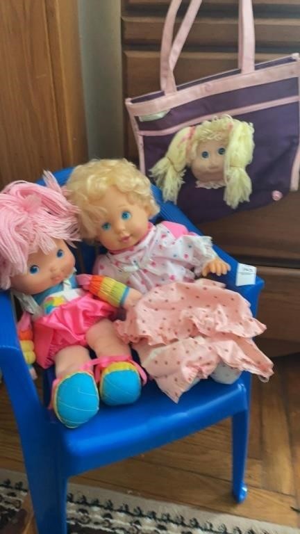 Vintage Rainbow Brite doll, baby doll, Strawberry