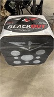 BLACKOUT 4 SIDE ARCHERY TARGET