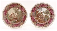Two Delft Spode Plates
