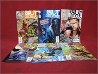 6 Assorted "Outsiders" (D.C.) Comics