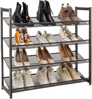 4-Tier Metal Shoe Rack