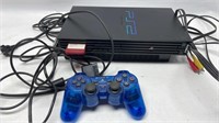 PlayStation  2 PS2 Console With blue controller