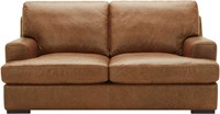 Amazon Brand – Genuine Leather Sofa