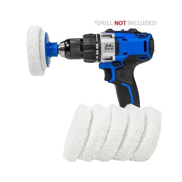 RotoScrub Cleaning Kit Attachment Drill