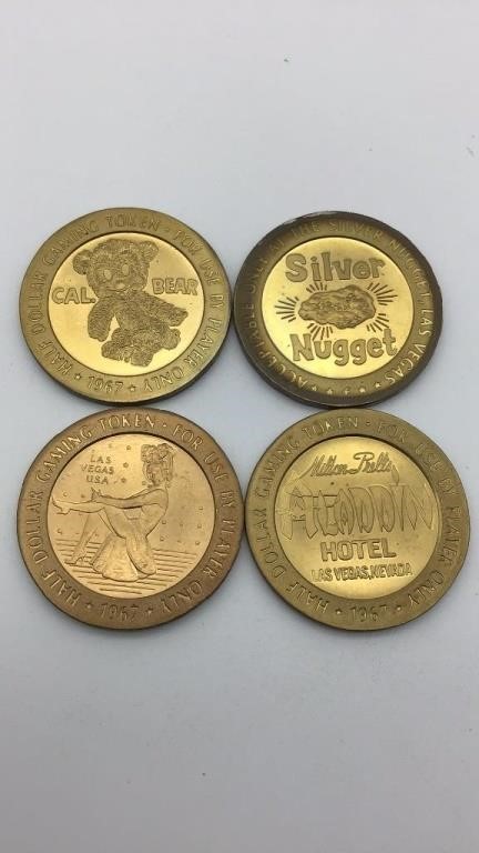 Vintage Casino Tokens