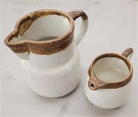 McCoy pitcher and Creamer