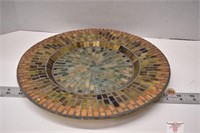 Mosaic Glass Platter