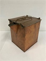 Handmade copper square kettle