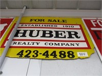 Huber Realty Sign