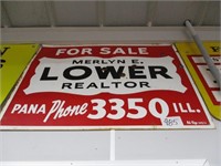 Merlyn E. Lower Realtor Sign