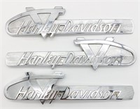 Repro. Harley-Davidson Tank Emblems 9.75" L x