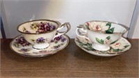 Lot of 2 Royal Albert Tea Cups and saucers