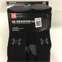 UNDER ARMOR CREW SOCKS LARGE