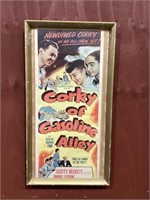 Original Framed 1951 Movie Theatre Poster #2
