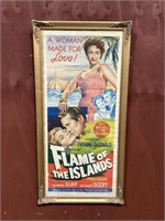 Original Framed 1956 Movie Theatre Poster #1