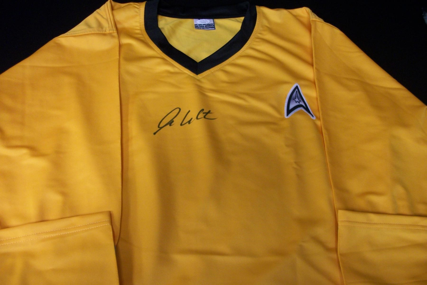 STAR TREK WILLIAM SHATNER SIGNED UNIFORM JSA