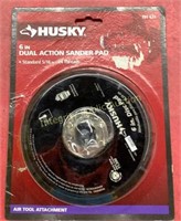 Husky 6” Dual Action Sander Pad