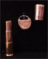 Two pieces of 10K gold including a telescoping