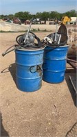 2 - 55gal Drums w/Nozzles (Empty)