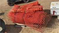 Lot of Safety Fencing