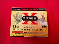 Winchester Super X 100th Anniversary .22 LR Box