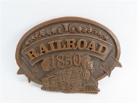 Railroad 1850 Sign