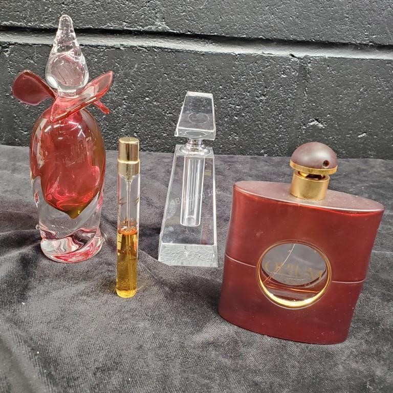 Opium, Oleg Cassini & Perfume Bottles  - XA