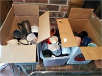 3 Boxes Coffee Mugs